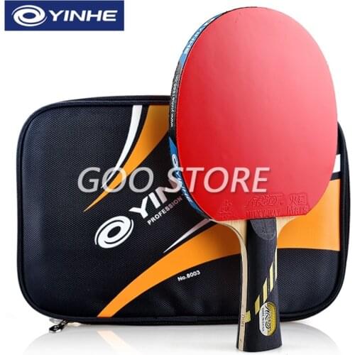 YINHE 9-Star Racket Galaxy wood + carbon OFF++ pips-in rubber table tennis rackets ping pong bat