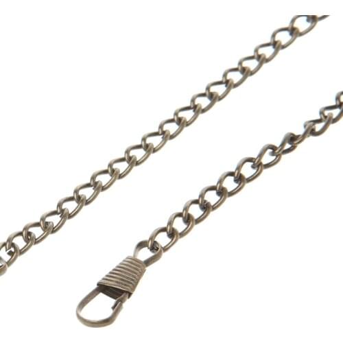 Purse Bag Strap Cross body Replacement DIY Shoulder Handbag Handle Metal Chain E56C