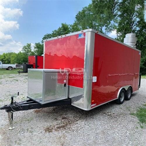 Concession Food Trailer Mobile Kitchen Sale Taco Pizza Fast Food Truck