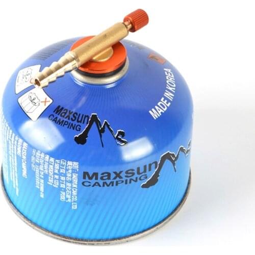 Universal Gas Refill Adapter Outdoor Universal Valves Connector Stove Cylinder Tank Accessories Canister Tool