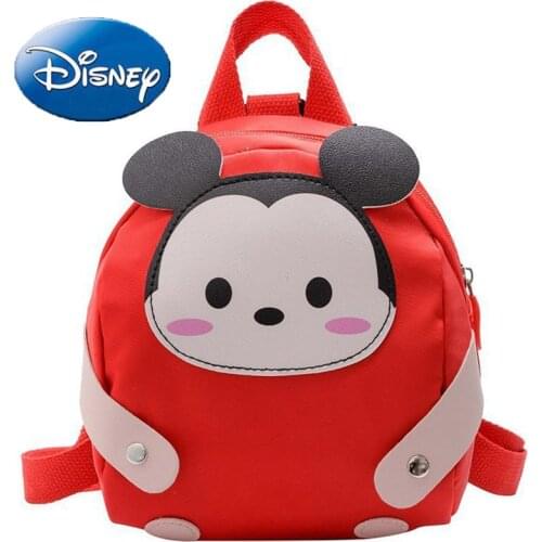 Disney Mickey Mouse Woman Bag Mummy Anti Lost Package Cartoon Childrens Backpack Large Capacity Fashion lLadies Shoulder Bags