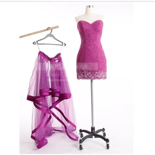 Free shipping Cheap robe de soiree fashion hot sexy bulle vestido de festa detachable Formal party gown prom bridesmaid Dresses