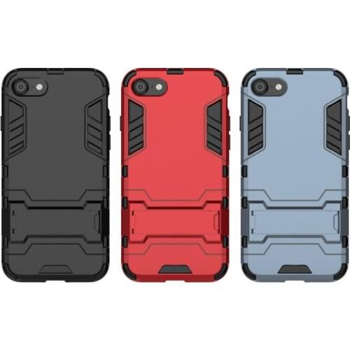 100pcs/lot Durable Hard PC+Flexible Silicon Bumper Armor Phone Case For iPhone 13 12 Mini 11 Pro XR XS Max X 7 8 6 6S PLUS SE