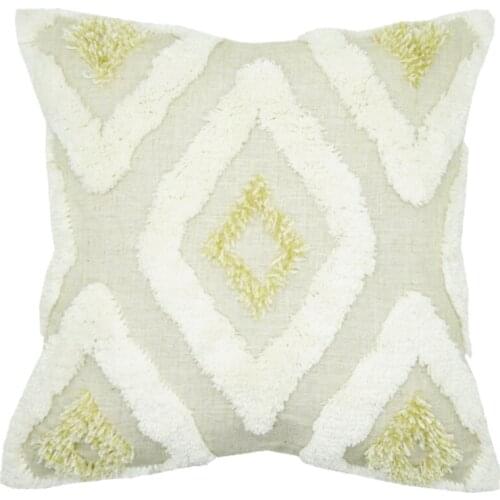 2 Size New product metal yarn toothbrush embroidered cushion cover, throw sofa tufted pillow case cover home decor