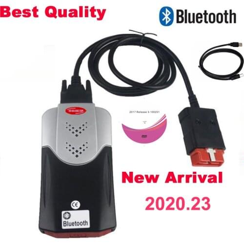 2021 obd scanner for delphi vd ds150e cdp 2010.R3 bluetooth for obd2 diagnostic tool with relays+8 pcs car cables
