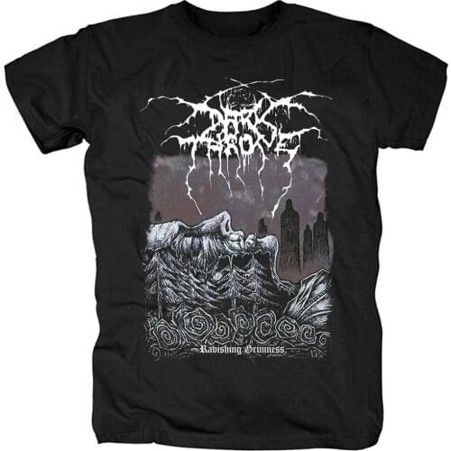 22 designs Darkthrone Rock shirt 3D mma fitness Hardrock heavy Dark Metal Punk Cotton Ropa Mujer Streetwear skateboard