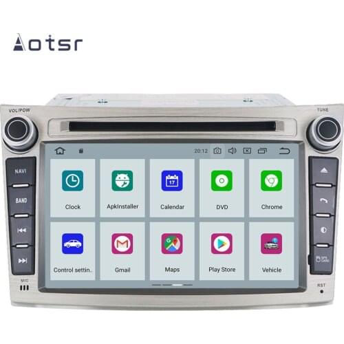 AOTSR 2 Din Android 9.0 DSP Radio For Subaru Legacy Outback 2009 - 2014 Car GPS Navigation IPS Bluetooth WIFI Player AutoStereo