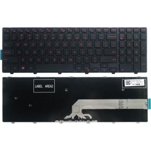 US Keyboard FOR DELL Inspiron 15 3551 3552 3541 3543 3542 3559 3565 3567 3551 3558 5566 5748 5749 5755 5758 5759 laptop keyboard