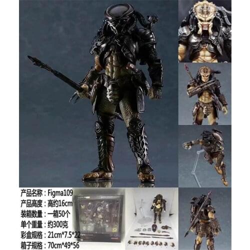 Predator 2 10th Anniversary Figma SP-109 Takayuki Takeya Ver. PVC Action Figure Collectible Model Toy 16cm