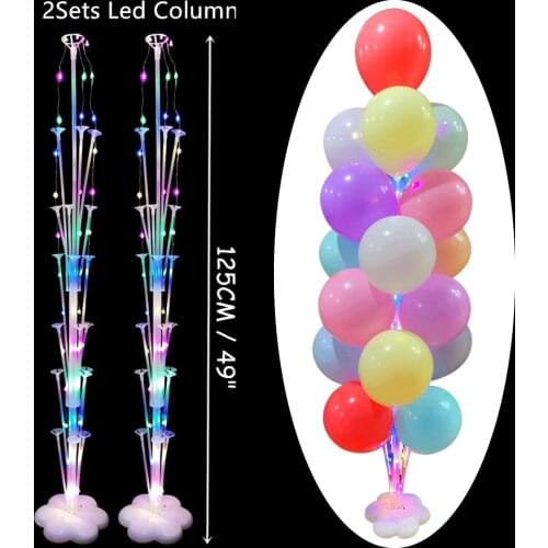 Table Balloon Arch Balloon Column Stand for Wedding Birthday Party Decorations Kid Adult Ballon Accessories Christmas Decor ball