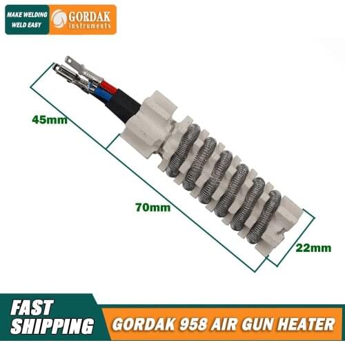 GORDAK 958 hot air gun heater for GORDAK 958 968 868D 868 8586D 863 series desoldering station handle heating element