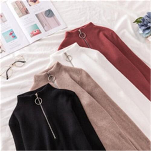 2019 Autumn And Winter new Korean Women Sweaters and Pullovers Casual Long Sleeve Knitted Sweaters Female Jumper Tops R946