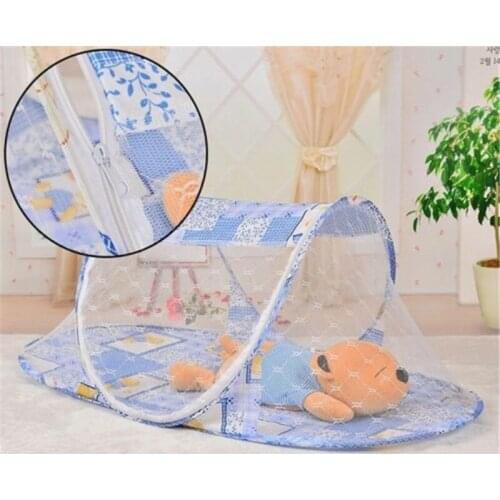 Baby Crib Netting Portable Foldable Baby Bed Mosquito Net Polyester Newborn Sleep Bed Travel Bed Netting Play Tent Children