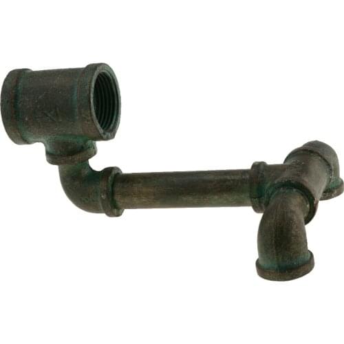 INDUSTRIAL WINE RACK Wall Pipe Table Countertop-Holds 1 Standard Bottle Wall-Mounted Wine Racks, Table Rack PICK