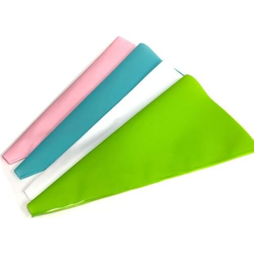 3 Colors Silicone Cake Decorating Tips Bag Icing Piping Cream Pastry Bag Confectionery Fondant DIY Baking Cake Tools Piping Bags