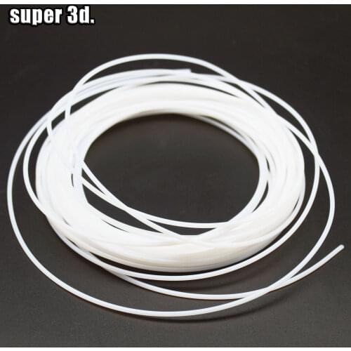 3D Printer 10M PTFE Tube Teflonto PiPe For V5 V6 J-head Hotend Bowden Extruder 1.75mm 3mm Filament ID 2mm 3mm 4mm Part