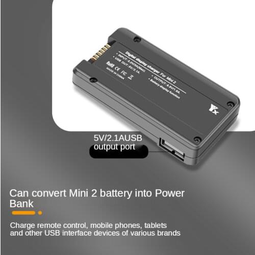 [YX] DJI Mini 2 digital USB charger battery housekeeper charging treasure mobile power supply