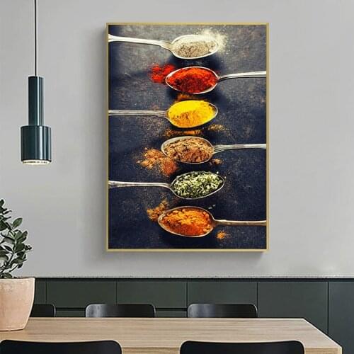 Grains Spices Peppers Food Picture Diamond Painting DIY 5D Cross Stitch Full Square/Round Diamond Embroidery Mosaic Hom