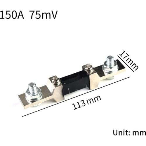 1 external shunt class A FL-2A 150A / 75mV ammeter shunt resistor for digital ammeter amp voltmeter power meter