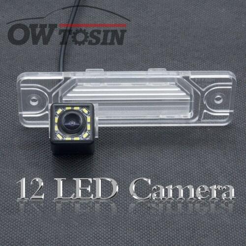 12 LED light Car Backup Rear View Camera For Renault koleos koleos 1 2007-2017 Samsung QM5 MK1 Samsung SM5 KPQ/A32 Car Reverse