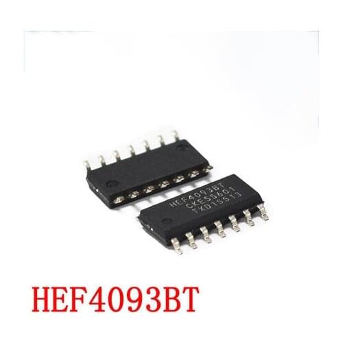 5PCS HEF4093BT CD4093BM SOP HCF4093 SOP-14 HEF4093 4093 SOP14 logic device chip