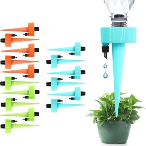 6/12/24/36PCS Self-contained Auto Drip Irrigation Watering System Automatic Watering Spike for Plants Flower Indoor Household