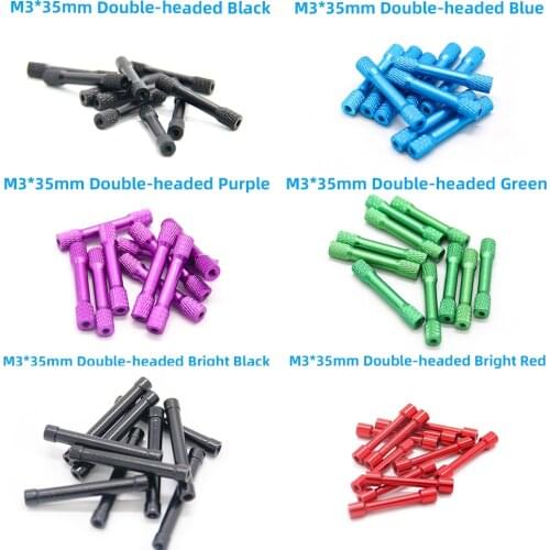 TCMM 10pcs/lot M3 Aluminum Standoff M3*3/5/8/15/20/22/25/27/29/30/35/37/45/47 Aluminium Spacer for RC Quadcopter Aluminum Frame