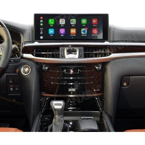 6+128G For Lexus LX570 2015 - 2021 Android Car Radio Stereo Tape Recorder Multimedia Player GPS Navi 12.3" IPS Screen Carplay