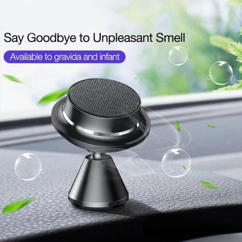 Cafele Magnetic Car Phone Holder Solid Perfume Aroma-Diffuser Air Freshener Cilp Stand Tablet Mount Interior Accessories Bracket
