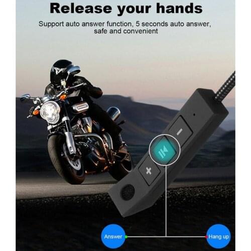 BT8 Helmet Bluetooth V4.0+EDR Stereo Earphone MP3 Player Portable Auto Answer with Mic
