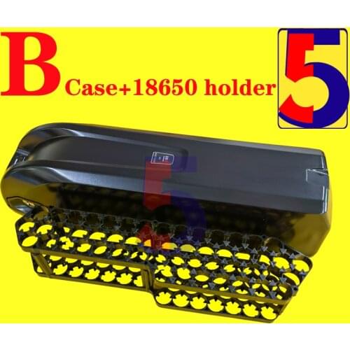Shark frame battery case with KT 36V/48V/52V inner controller for 21700 or 18650 down tube battery box + 10S 20A BMS 13S 20A BMS