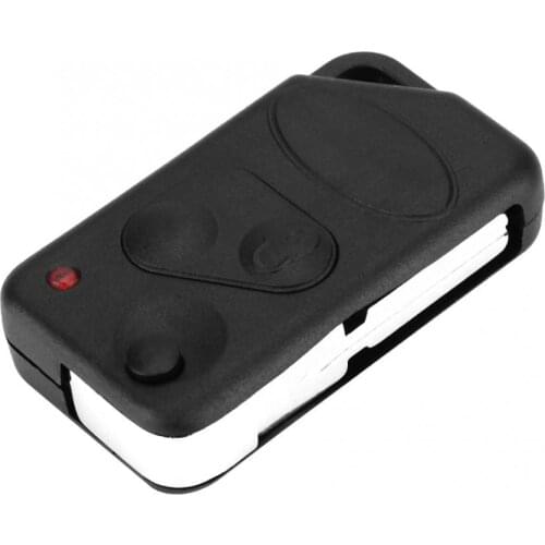 2 Button Car Remote Flip Key Fob Case Blade Cover Shell Fit for Land Rover Range Rover P38 Car Accessories
