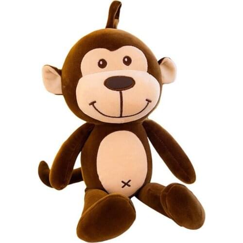 Monkey children plush toys baby kids for Christmas birthday stuffed toy gift girl moneky doll