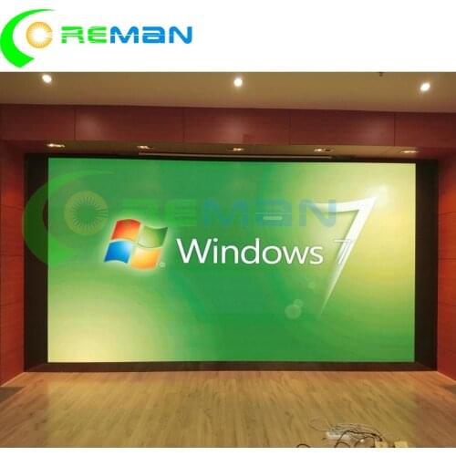 Dot matrix led tv panel p2.5 rgb HD indoor led display shenzhen store