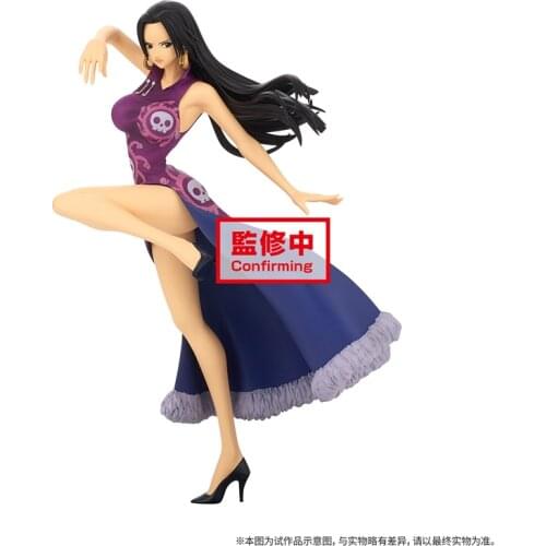 Bandai Pre-sale One Piece BoaHancock Hand-made Female Emperor Desktop Decoration Japanese Anime Figure Model Collect Model Toys