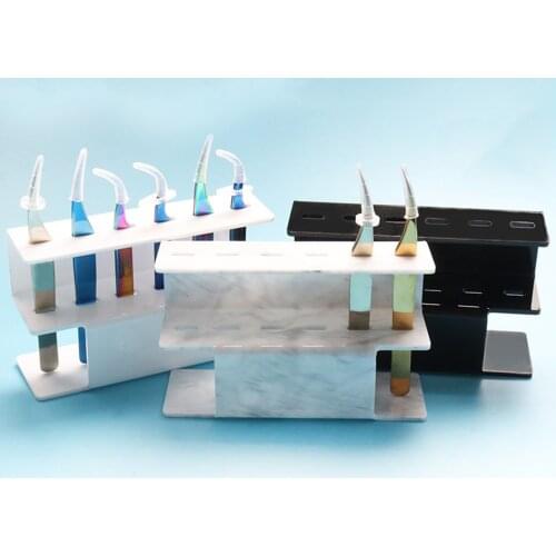 Eyelash Tweezers Storage Rack 6 Holes Lash Extension Tools Organizer Holder Stand Tattoo Beauty Tools Shelf Holder