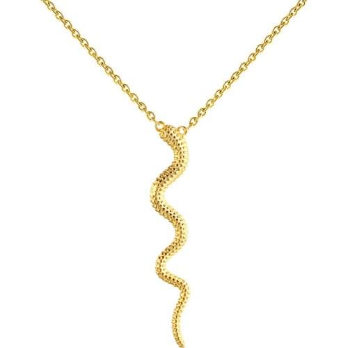 2021 Trend Animal Snake Necklace For Women Silver 925 Neck Pendants Women Necklace Jewelry Chain On The Neck Party Birthday Gift