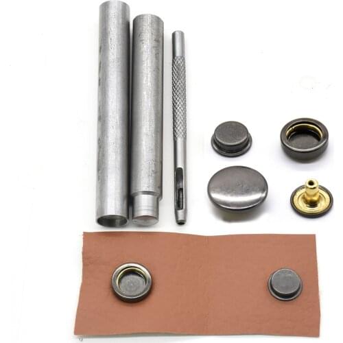 20set brass Snaps fasteners Tools Sewing snaps Cotton coat metal snaps jacket buttons Wallet buckle. Metal rivet