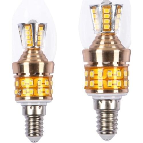 2019 Newest UP And Down LED Lamp E14 LED Bulb 10W 12W SMD2835 220V 230V Corn Bulb Chandelier Candle LED Light For Home Ampoule
