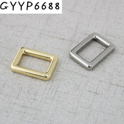 50pcs 10pcs 20mm bags metal fitting hardware square buckles hardware Luggage buckle Square button Fasteners accessories