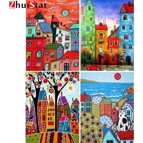 5d diamond painting kit diamond embroidery new 2019 landscape diamond mosaic rhinestone picture handmade ZWQ