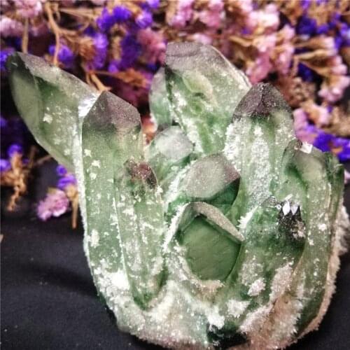 700-1500g Large Garden Quartz Crystal Cluster rock stones and crystals mineral quartz cluster reiki Healing Specimen home decor