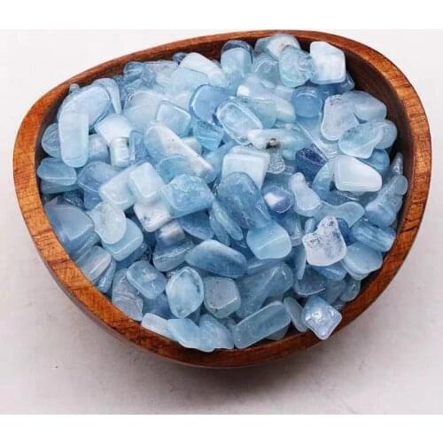 Aquamarine stones Mineral Tumbled stone Natural Gemstone Healing Reiki crystals Home Decoration