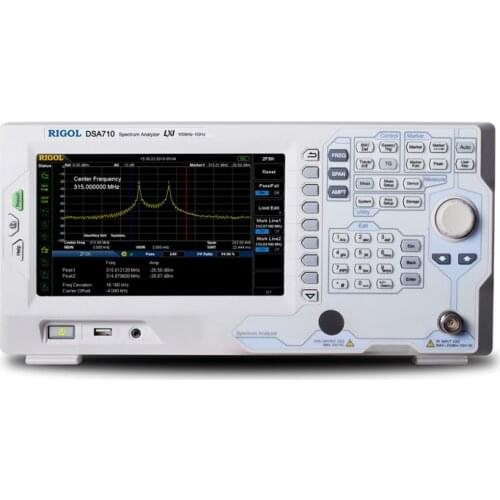 New arrival Rigol DSA710 1GHz Spectrum Analyzer
