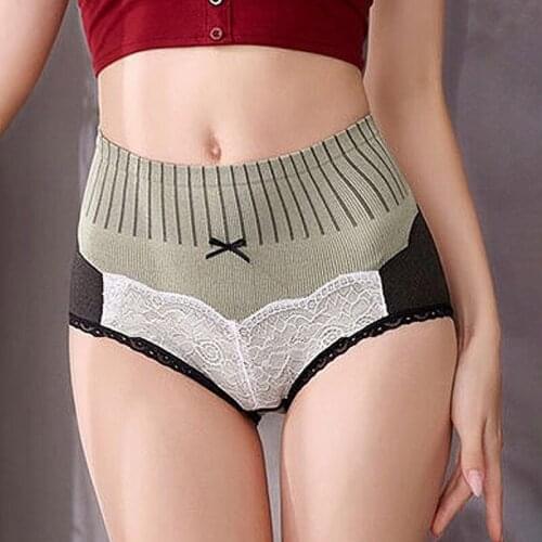 Seamless High Waist Body Shaper Women Tummy Control Pantie Butt Lifter Shapewear Cotton Crotch Slimming Thermal Underwear