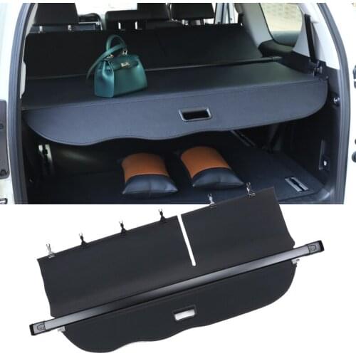 For Toyota Land Cruiser PRADO FJ150 2010-2020 Trunk Cover Curtain Rear Curtain Retractable Spacer Rear Racks Car Styling
