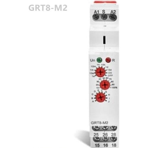 GRT8-M1 GRT8-M2 220v48v24v12v small adjustable AC / DC delay switch controller