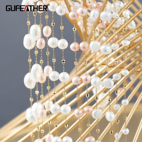 GUFEATHER Pearl Necklaces For Women