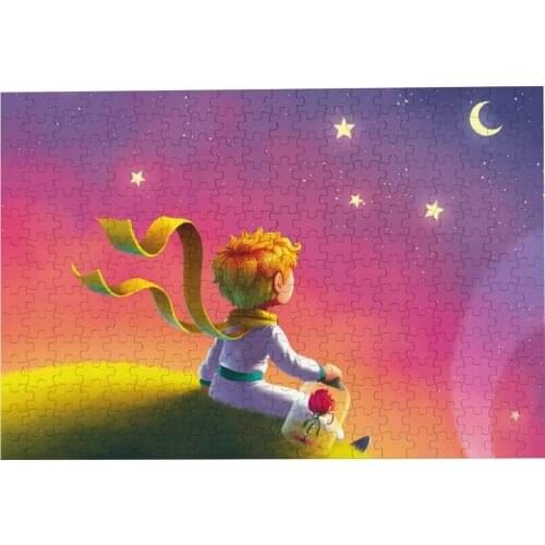 Hot New 300 Pieces Wooden Puzzle Toys for Children The Little Prince Wood Jigsaw Baby Educational Toy Kids Christmas Gift