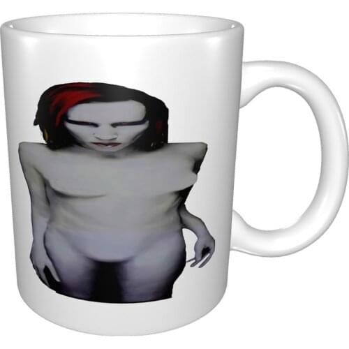 New Rare 1998 Marilyn Manson The Mechanical Animal Mug Coffee Cup Coffee Mug Smart Cup Tea Glass Double Walled